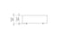 Blinde Design Circ L1 Concrete Coffee Table - Bone Finish - BLD.1.T.CIR.L1.BO